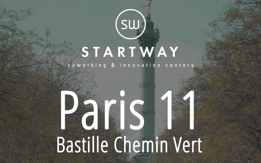 Startway ouvre son 25ème espace de coworking à Paris 11 Bastille