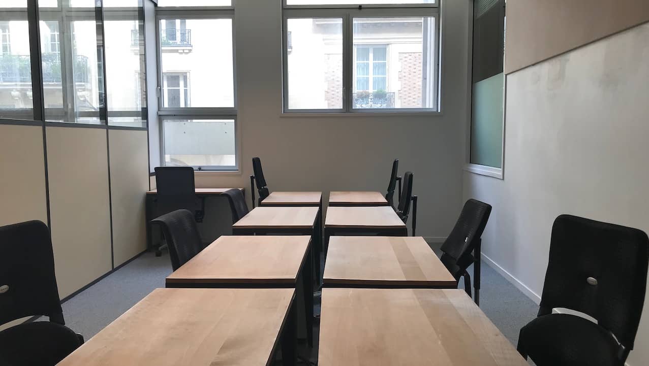 espace de coworking dans le 17ème arrondissement de PAris Bureaux à louer